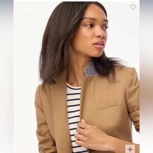 NWT J Crew Original Schoolboy Blazer Jacket Camel 16 New with Tags $198 SOLD OUT